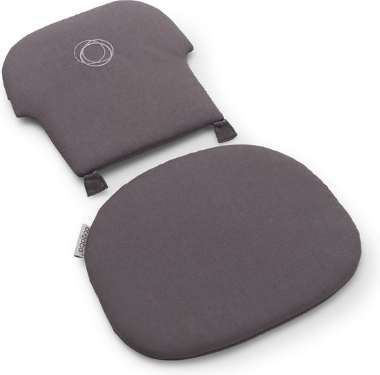 Bugaboo Giraffe babyset kussen voor de Bugaboo Giraffe kinderstoel babyset, water- en vlekafstotend, Grijs