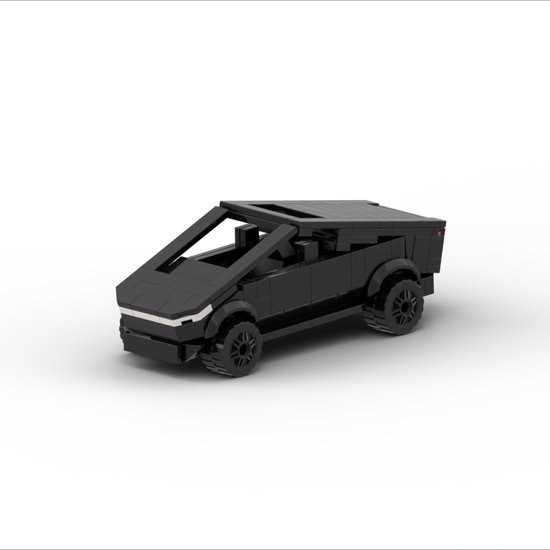Built By Blocks - Tesla Cybertruck geïnspireerde MOC set van Built By Blocks