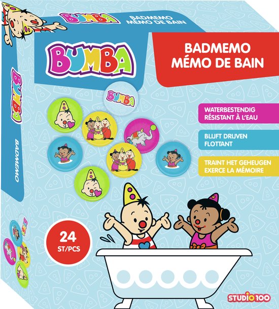 Bumba badspeelgoed - badmemo Bumbina van Bumba