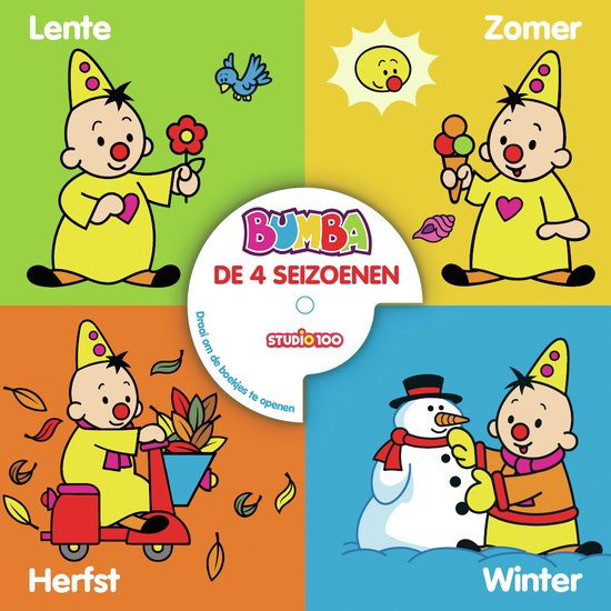 Bumba : De 4 Seizoenen kartonboek 4 in 1 van Bumba