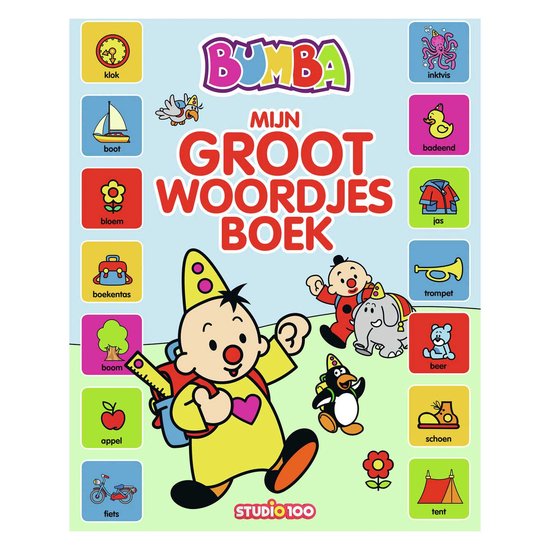 Bumba - Kartonboek - Mijn Groot Woordjesboek van Merkloos