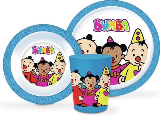 Bumba kinderservies - eetsetje - kom / bord / beker van Studio 100