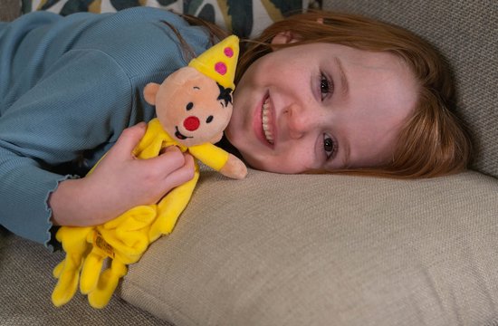 Bumba knuffeldoek - geel van Studio 100