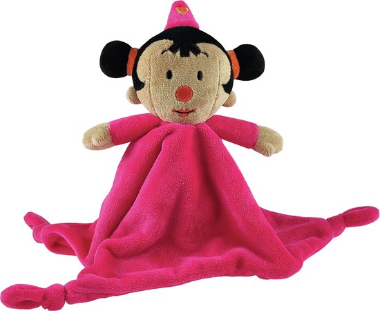 Bumba Knuffeldoek - Knuffeldoekje Roze Bumbina - Bumba's vriendinnetje van Bumba