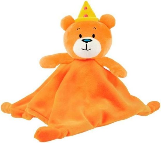 Bumba Nanadu knuffeldoek - oranje van Merkloos