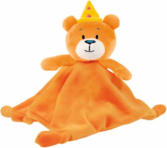 Bumba Nanadu knuffeldoek - oranje van Bumba