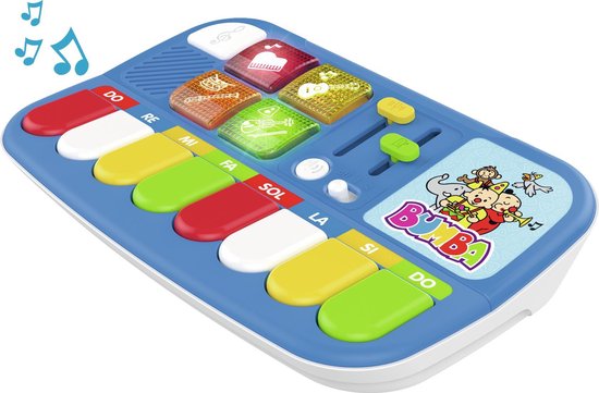 Bumba speelgoedinstrument - Mijn eerste piano - met 2 functies van Bumba