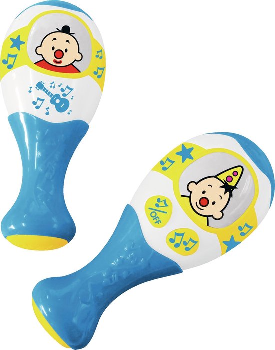 Bumba speelgoedinstrument - sambaballen - met Bumba liedjes van Bumba