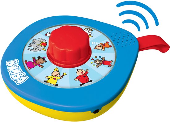 Bumba Verhalen- en Muziekspeler - 15 Luisterverhaaltjes, 8 Kinderliedjes, Quizzes & Geluiden – ODI® Audio-Speelgoed zonder Scherm – Voor Peuters vanaf 1 Jaar – Luisterboek-Speler / Storyteller / Muziekspeler van Merkloos
