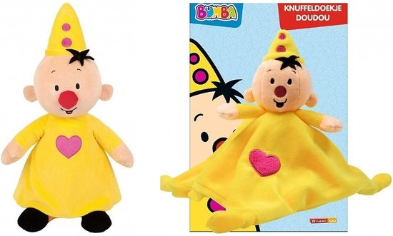BUMBA Voordeelset Knuffeldoekje + Knuffel 20 cm van Merkloos