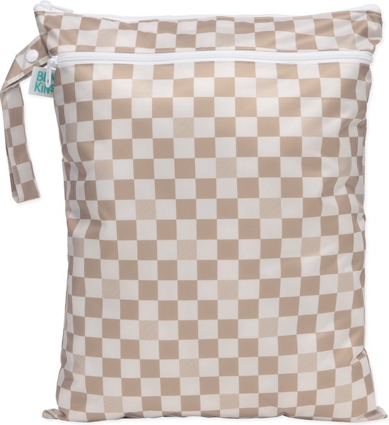 Bumkins - Wet/Dry Bag - Sand Check van Bumkins