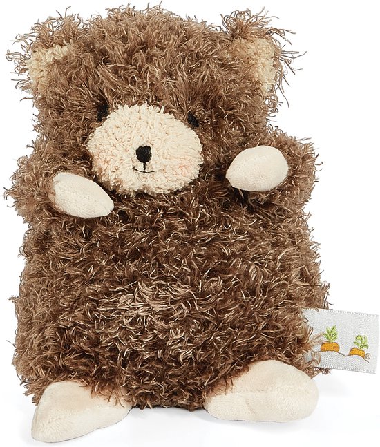 Bunnies By The Bay Cubby de Beer Knuffel - Knuffeldier - Geborduurde details - Beer- 18 cm - Bruin van Bunnies By The Bay