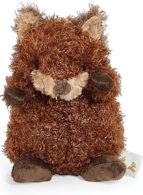 Bunnies By The Bay Foxy de Vos Knuffel - Knuffeldier - Geborduurde details - Vos - 18 cm - Bruin van Bunnies By The Bay