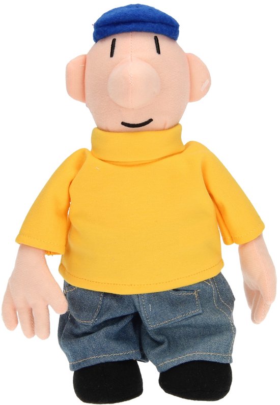 Buurman & Buurman Gele Pop - Knuffel van 25 CM van Merkloos