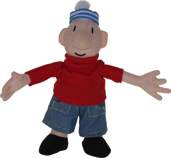Buurman en Buurman Pluche Pop - 35 cm - Rood van Buurman en Buurman