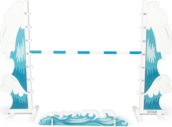 By Astrup Hindernis Water Blauw voor Stokpaarden van By Astrup