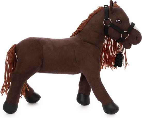 By Astrup Knuffel Mini Paard 'Pixie' Bruin (30cm) van By Astrup