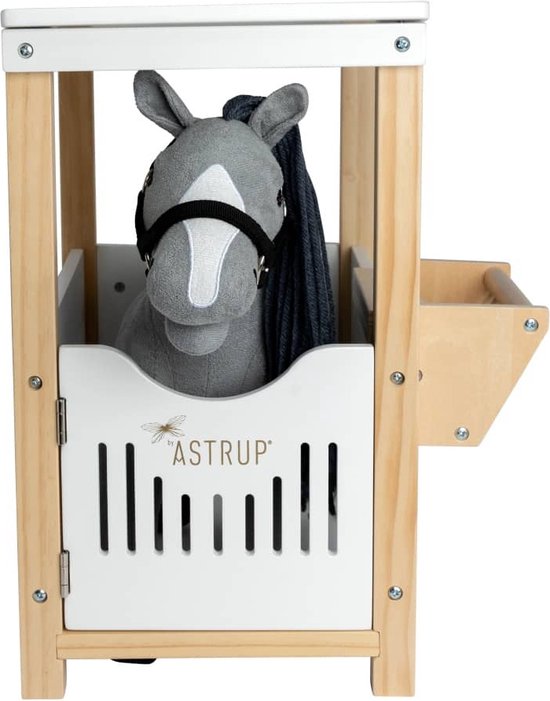 By Astrup Paardenstal voor mini Paarden Knuffel (30cm) van By Astrup
