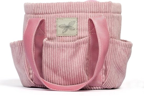 ByAstrup Stokpaard Verzorgingstas Corduroy Roze van ByAstrup.