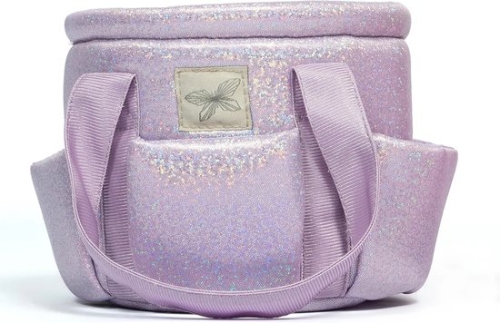 ByAstrup Stokpaard Verzorgingstas Glitter Lila van byASTRUP