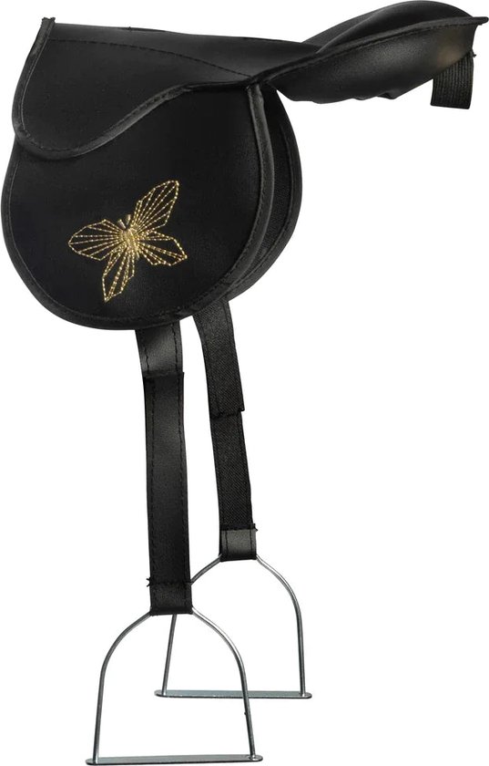 ByAstrup Stokpaard Zadel Zwart van byASTRUP