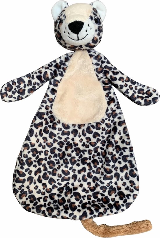 Bylout Leopard Lou Knuffeldoekje/Speendoekje produced by Happy Horse van Happy Horse