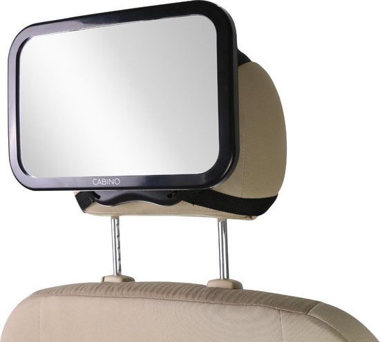 Cabino Autospiegel Baby 360° Verstelbaar voor Hoofdsteun Autostoel -Achteruitkijkspiegel & Achterbankspiegel Voor Kinderen