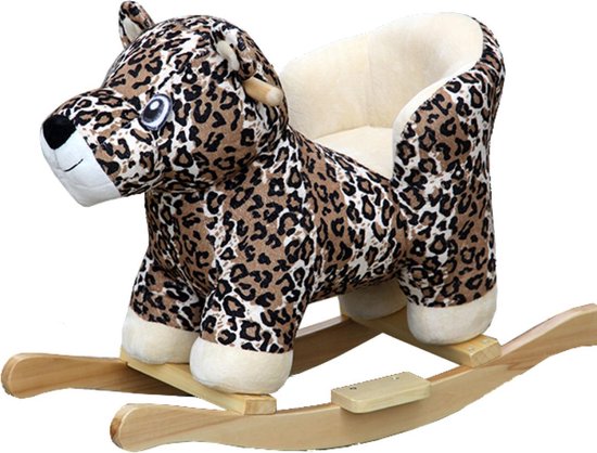 Cabino Hobbeldier Luipaard Met Zitting Meerkleurig van Cabino