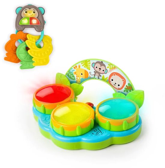 Cadeauset Safari Sounds - Bright Starts - vanaf 3 maanden