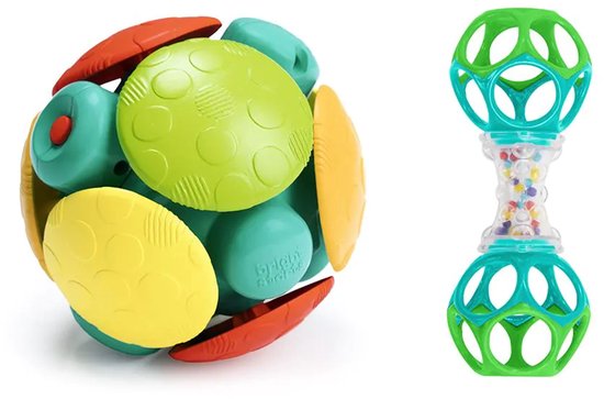 Cadeauset Wobble & Rattle - Bright Starts - vanaf 3 maanden