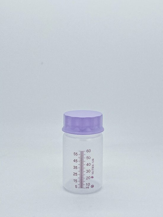 Cair Disposable Moedermelk Bewaarfles 50ml - Steriel Verpakt 20 stuks van Cair