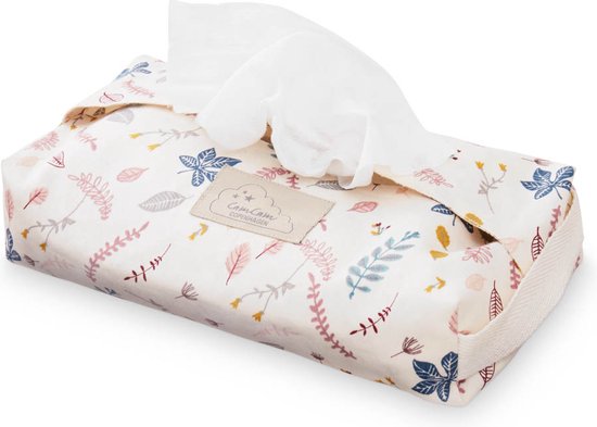 Cam Cam billendoekjeshoesje - pressed leaves rose van Cam Cam