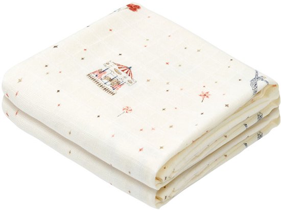 Cam Cam Carousel Hydrofiele Doek - 2-Pack van Merkloos