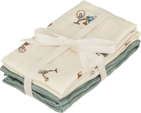 Cam Cam Copenhagen Bicycles Washand 4 Stuks van Cam Cam Copenhagen