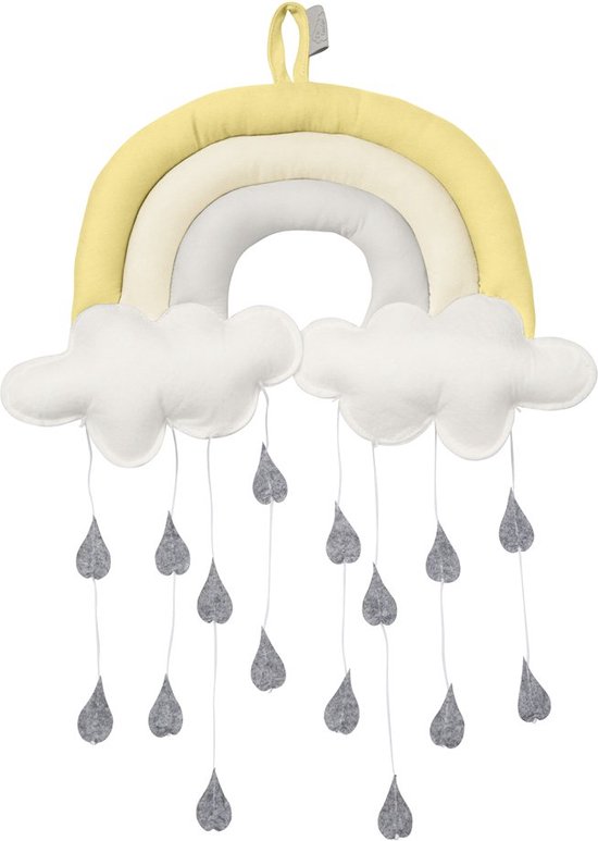 Cam Cam Copenhagen -  Mobiel Regenboog - Muziekmobielen - Mix Harvest Yellow van Cam Cam Copenhagen