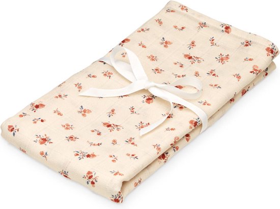 Cam Cam hydrofiele doek XL met print 120x120 - berries van Cam Cam