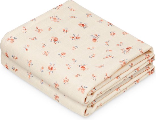 Cam Cam hydrofiele doeken set van twee 70x70 - berries van Cam Cam