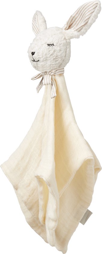 Cam Cam knuffeldoek konijn - antique white / creme van Cam Cam