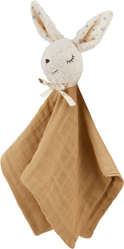 Cam Cam knuffeldoek konijn - capri/blauw van Cam Cam