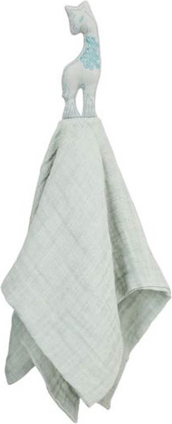 Cam Cam Knuffeldoekje Giraffe Dark Green van Cam Cam