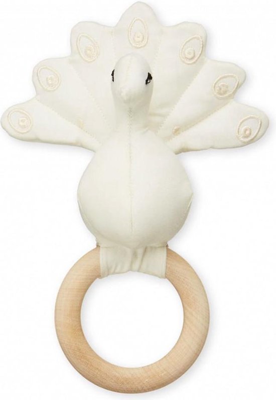 Cam cam rammelaar pauw Creme White van Cam Cam