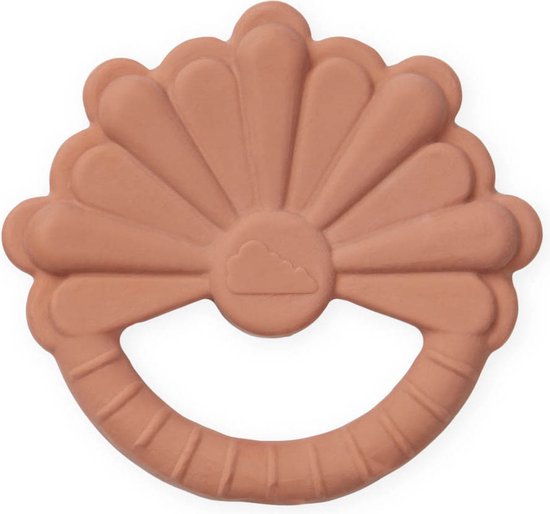 Cam Cam Siliconen Bijtring Flower | Mocca van Cam Cam