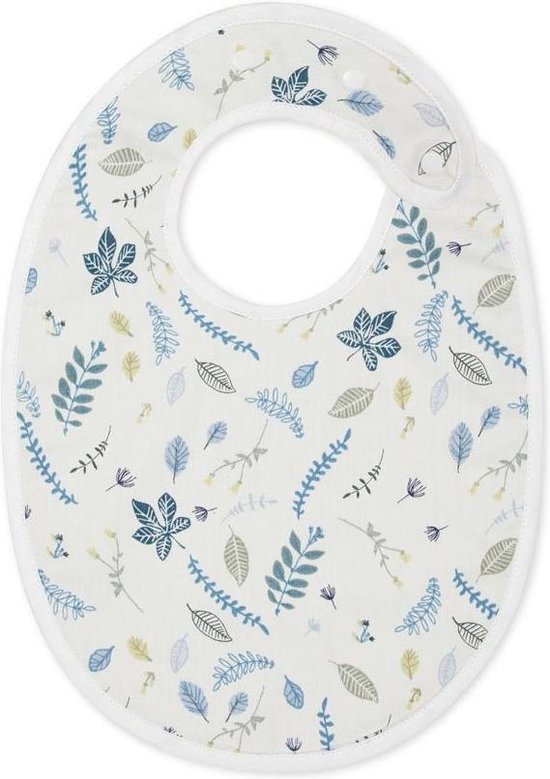 Cam cam slabber Pressed Leaves Blue L20xB22 van Cam Cam