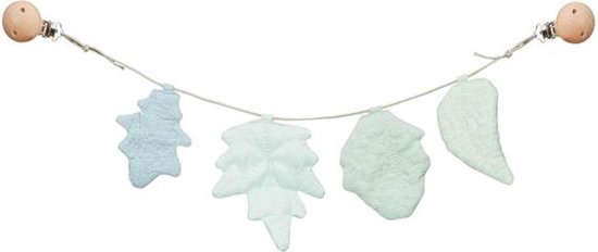 Cam cam wagenspanner Leaves Mix Blue van Cam Cam