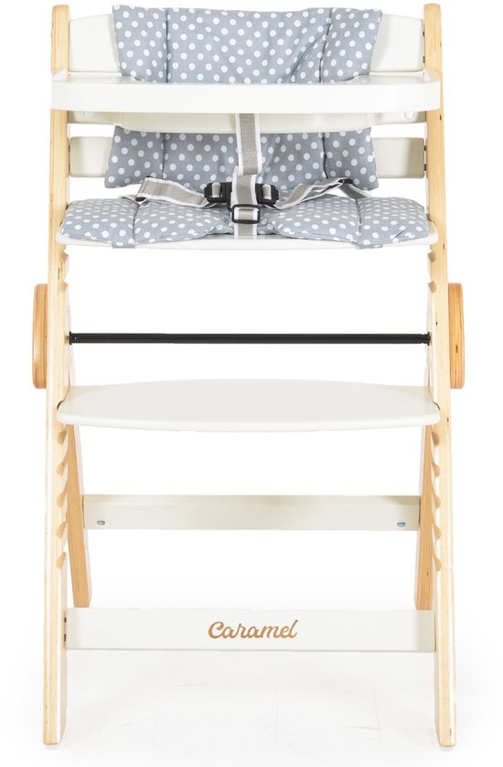 Cangaroo Caramel White 2-in-1 Meegroei Kinderstoel 111991 van CAN