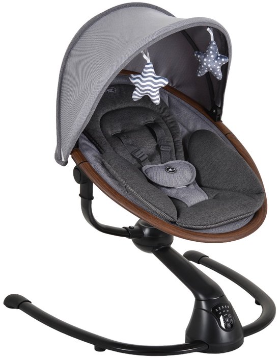 Cangaroo Cloud Premium+ Dark Grey Babyschommel