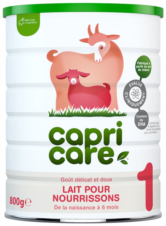 Capricare Zuigelingenvoeding 1 van 0 tot 6 Maanden 800 g van Merkloos