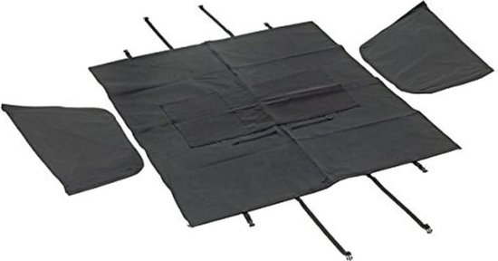 Car Guard Cabine Achterbank Autohoes - Universeel - 135 x 148 cm - Zwart van Car Guard