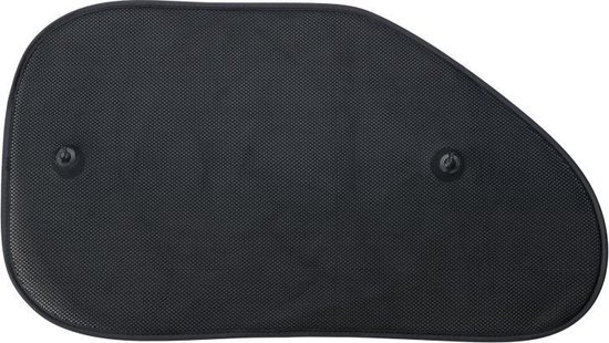 Car Plus Zonneschermen Zijruit 3-laags 38 X 65 Cm Zwart 2 Stuks van Merkloos