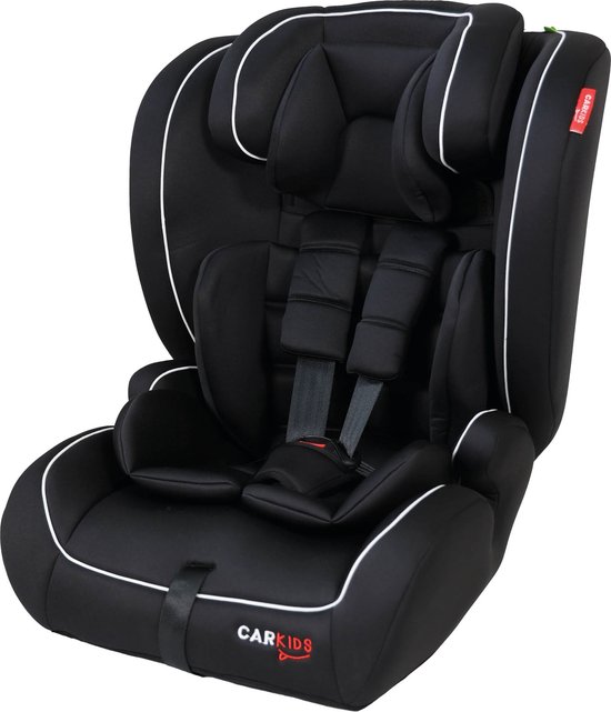 Carkids I-Size Autostoeltje Luca 76-150cm Zwart/Wit van Carkids